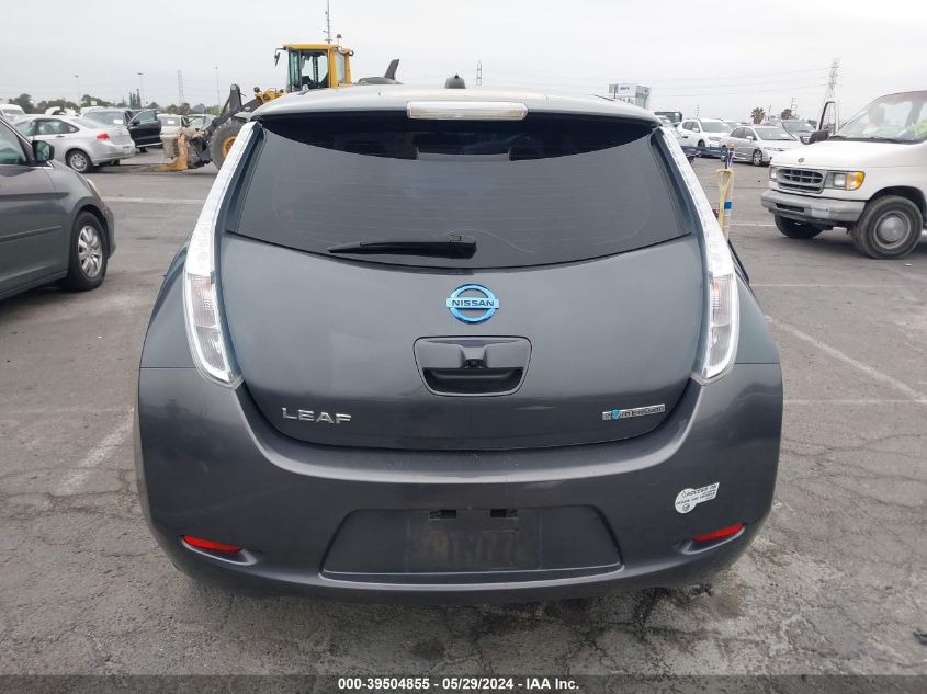 2013 Nissan Leaf Sl VIN: 1N4AZ0CP2DC421537 Lot: 39504855