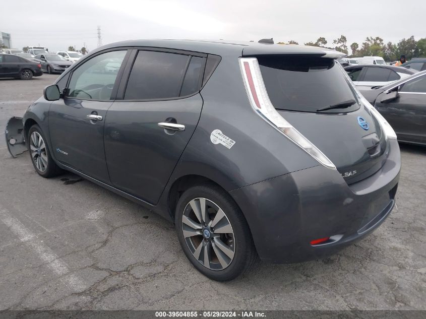 2013 Nissan Leaf Sl VIN: 1N4AZ0CP2DC421537 Lot: 39504855