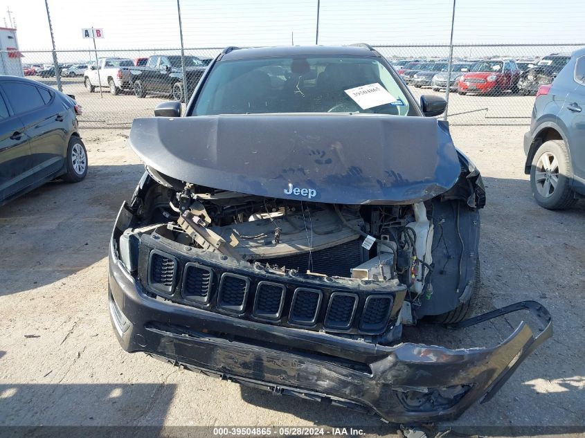 2018 Jeep Compass Latitude Fwd VIN: 3C4NJCBB1JT303117 Lot: 39504865