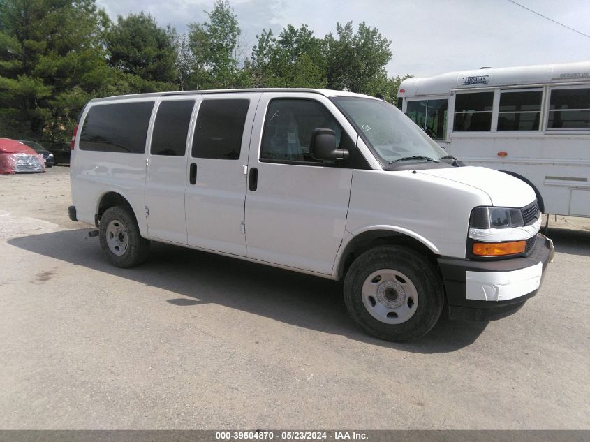 2024 Chevrolet Express Passenger Rwd 2500 Regular Wheelbase Ls VIN: 1GAWGEFP2R1159111 Lot: 39504870