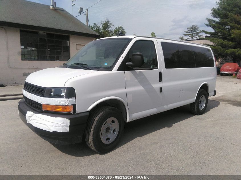 2024 Chevrolet Express Passenger Rwd 2500 Regular Wheelbase Ls VIN: 1GAWGEFP2R1159111 Lot: 39504870