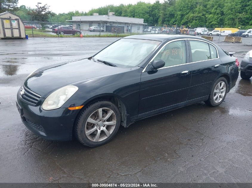 2006 Infiniti G35X VIN: JNKCV51F16M610780 Lot: 39504874