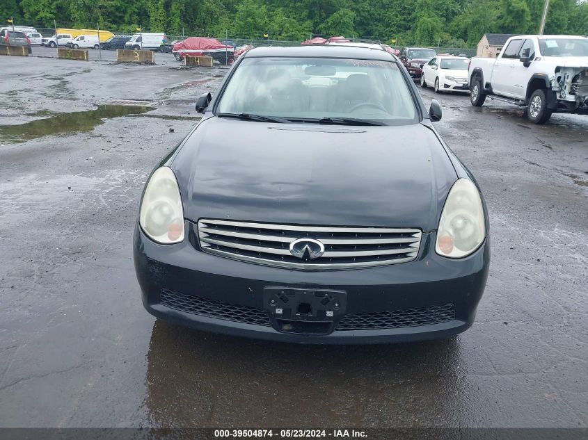 2006 Infiniti G35X VIN: JNKCV51F16M610780 Lot: 39504874