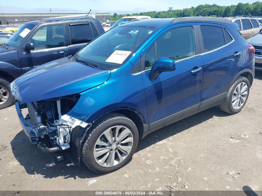 2020 Buick Encore Fwd Preferred VIN: KL4CJASB0LB048406 Lot: 39504878