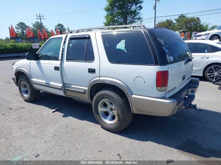 2000 Chevrolet Blazer Lt VIN: 1GNCS13W9Y2350313 Lot: 39504886