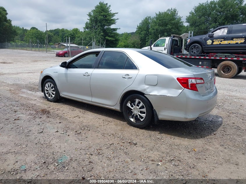 2014 TOYOTA CAMRY HYBRID LE - 4T1BD1FK1EU115682