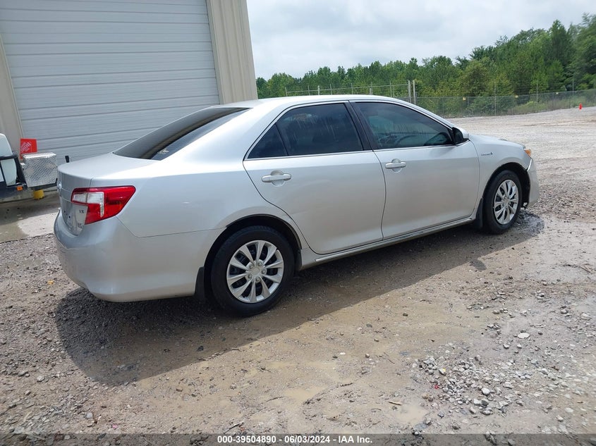 2014 TOYOTA CAMRY HYBRID LE - 4T1BD1FK1EU115682