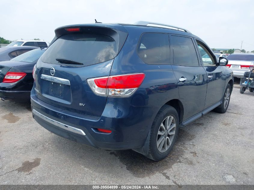 2013 Nissan Pathfinder Sv VIN: 5N1AR2MN3DC623124 Lot: 39504899