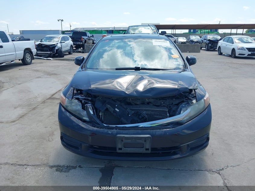 2012 Honda Civic Ex-L VIN: 19XFB2F95CE041743 Lot: 39504905