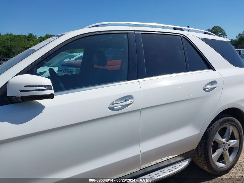 2016 Mercedes-Benz Gle 350 4Matic VIN: 4JGDA5HB0GA799392 Lot: 39504914