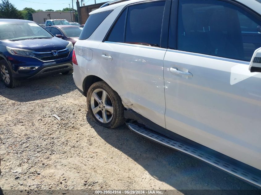 2016 Mercedes-Benz Gle 350 4Matic VIN: 4JGDA5HB0GA799392 Lot: 39504914