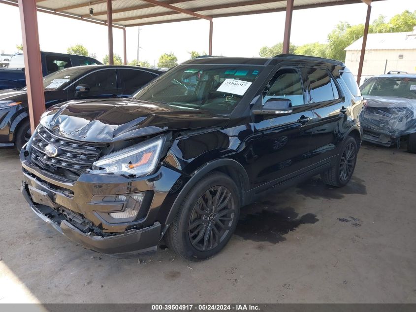 2017 Ford Explorer Sport VIN: 1FM5K8GT2HGA34860 Lot: 39504917