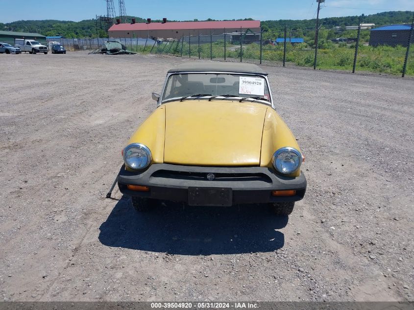 1978 Mg Midget VIN: GAN6UJ200459G Lot: 39504920