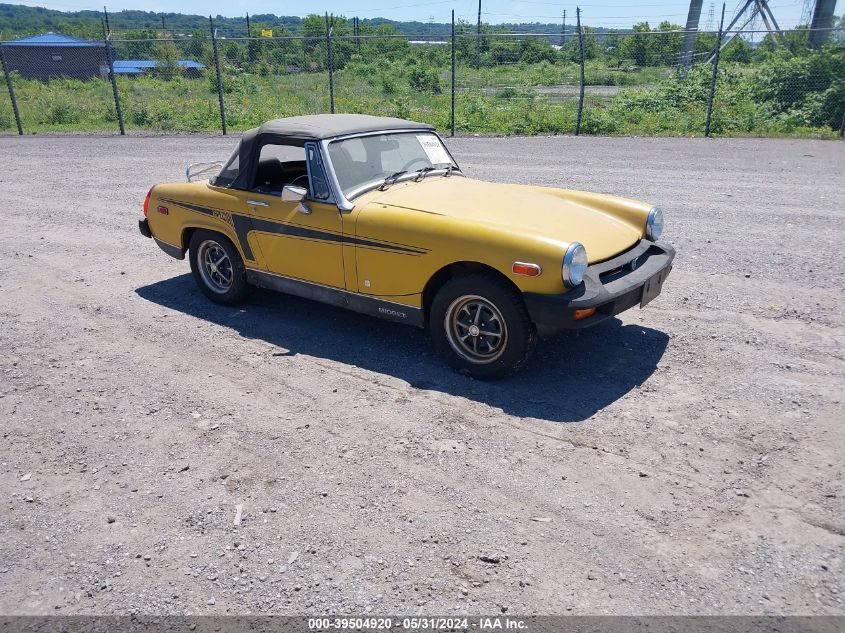 1978 Mg Midget VIN: GAN6UJ200459G Lot: 39504920