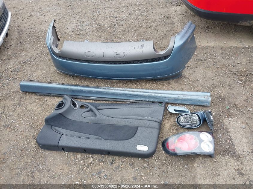 2006 Pontiac Gto VIN: 6G2VX12U86L541237 Lot: 39504922