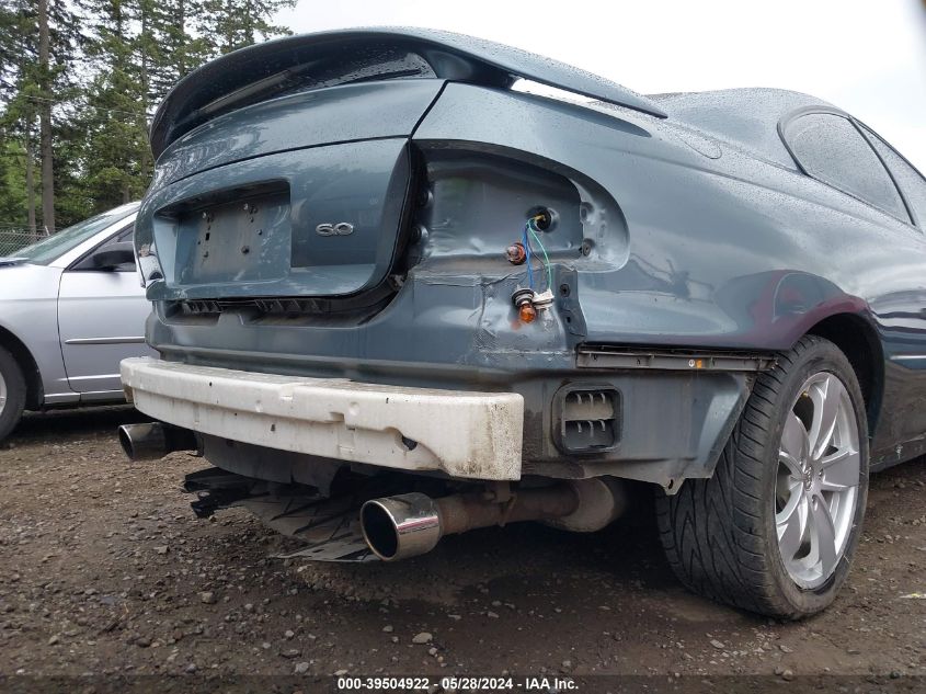 2006 Pontiac Gto VIN: 6G2VX12U86L541237 Lot: 39504922