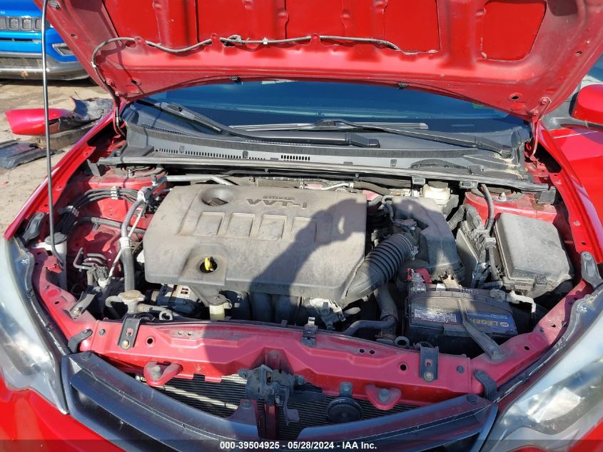 2015 Toyota Corolla Le VIN: 2T1BURHE8FC355188 Lot: 39504925