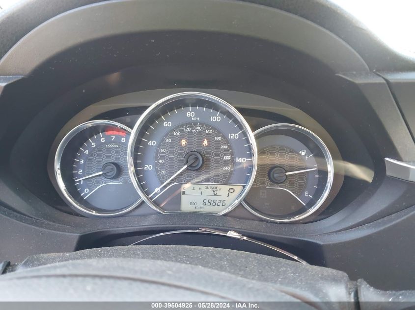 2015 Toyota Corolla Le VIN: 2T1BURHE8FC355188 Lot: 39504925