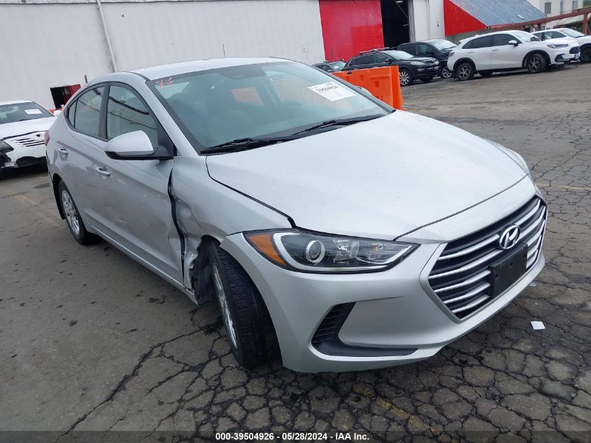 5NPD74LF8HH202507 2017 HYUNDAI ELANTRA - Image 1