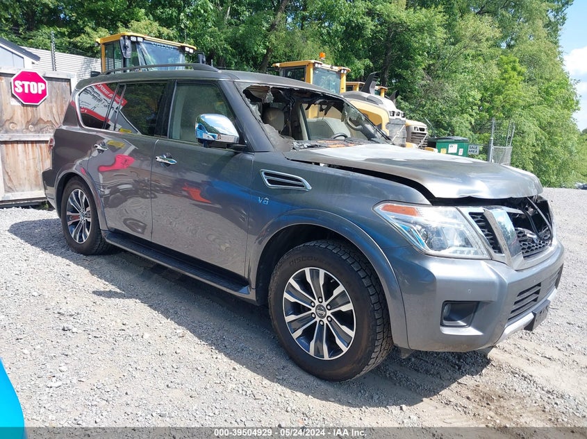 2018 Nissan Armada Sl VIN: JN8AY2NC0J9552787 Lot: 39504929