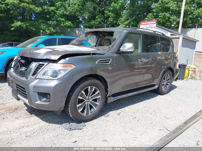 2018 Nissan Armada Sl VIN: JN8AY2NC0J9552787 Lot: 39504929