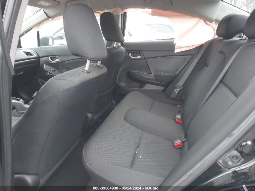 2014 Honda Civic Lx VIN: 2HGFB2F51EH511739 Lot: 39504930