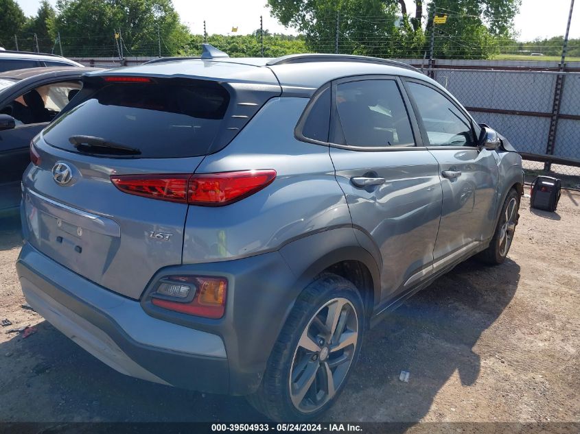 2020 Hyundai Kona Limited VIN: KM8K33A53LU404589 Lot: 39504933