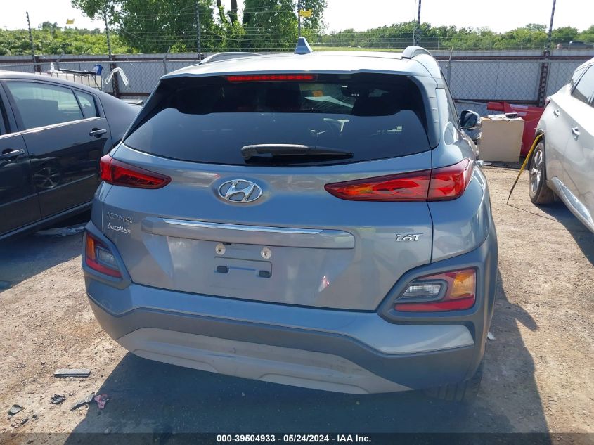 2020 Hyundai Kona Limited VIN: KM8K33A53LU404589 Lot: 39504933