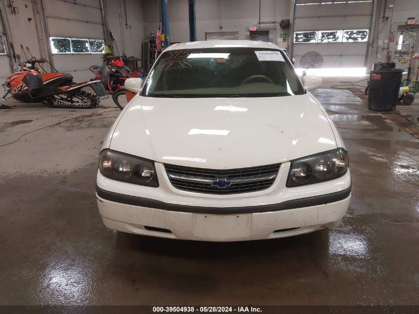 2002 Chevrolet Impala VIN: 2G1WF55E629122034 Lot: 39504938