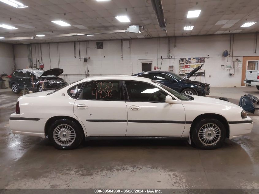 2002 Chevrolet Impala VIN: 2G1WF55E629122034 Lot: 39504938