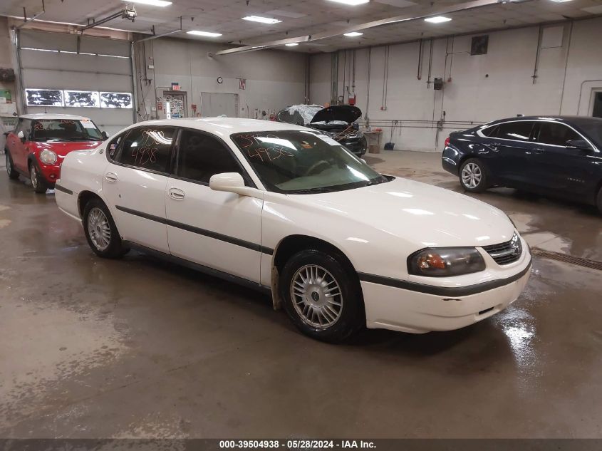 2002 Chevrolet Impala VIN: 2G1WF55E629122034 Lot: 39504938