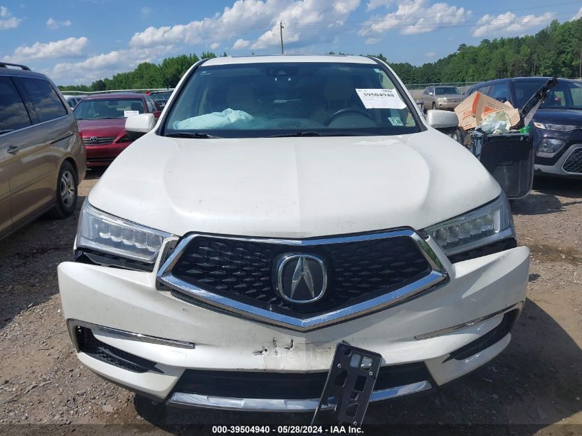 5FRYD3H59HB001071 2017 Acura Mdx Technology Package