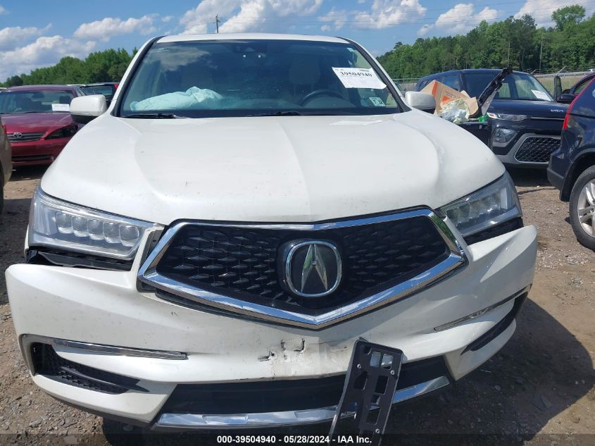 5FRYD3H59HB001071 2017 Acura Mdx Technology Package