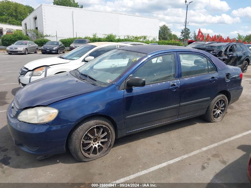 2003 Toyota Corolla Ce VIN: 1NXBR32E63Z079773 Lot: 39504941