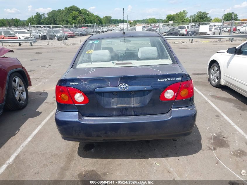 2003 Toyota Corolla Ce VIN: 1NXBR32E63Z079773 Lot: 39504941