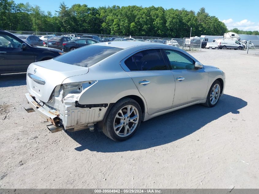 2014 Nissan Maxima 3.5 Sv VIN: 1N4AA5AP3EC484378 Lot: 39504942