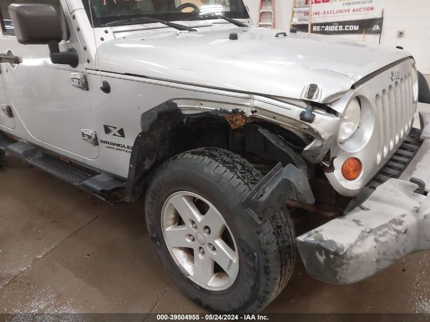 2008 Jeep Wrangler Unlimited X VIN: 1J4GA39188L519231 Lot: 39504955