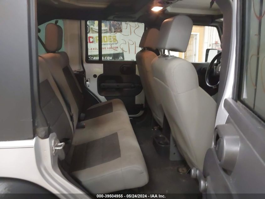 2008 Jeep Wrangler Unlimited X VIN: 1J4GA39188L519231 Lot: 39504955