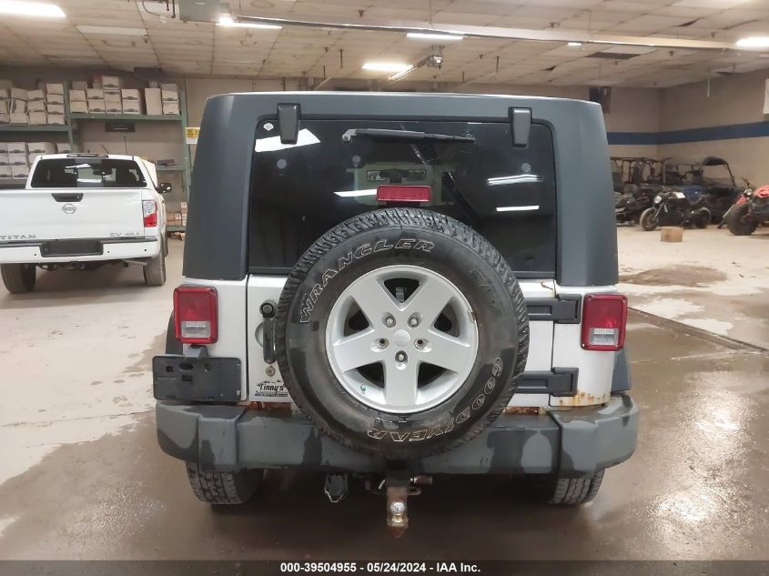 2008 Jeep Wrangler Unlimited X VIN: 1J4GA39188L519231 Lot: 39504955