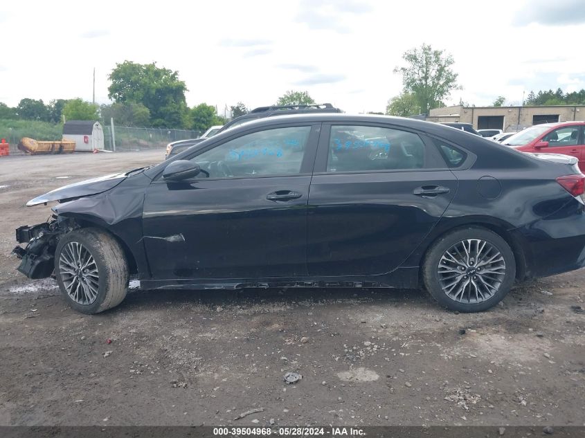 2022 Kia Forte Gt-Line VIN: 3KPF54AD2NE494011 Lot: 39504968