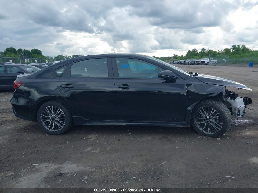 2022 Kia Forte Gt-Line VIN: 3KPF54AD2NE494011 Lot: 39504968