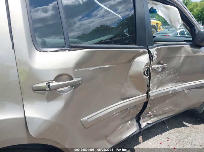 2011 Honda Pilot Ex-L VIN: 5FNYF4H53BB033684 Lot: 39504998