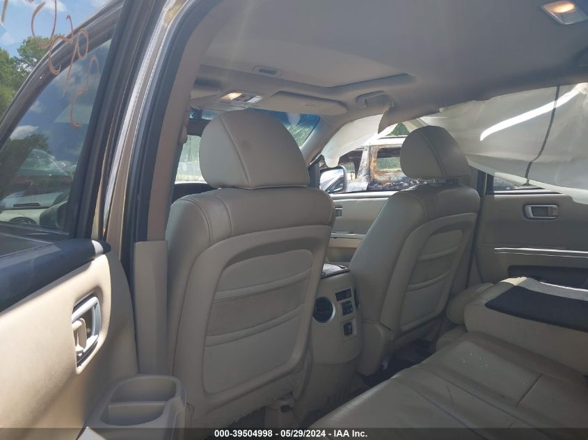 2011 Honda Pilot Ex-L VIN: 5FNYF4H53BB033684 Lot: 39504998