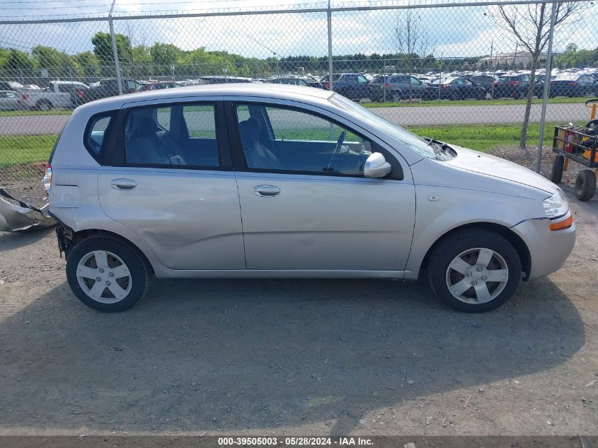 2006 Chevrolet Aveo Special Value VIN: KL1TD66606B672340 Lot: 39505003