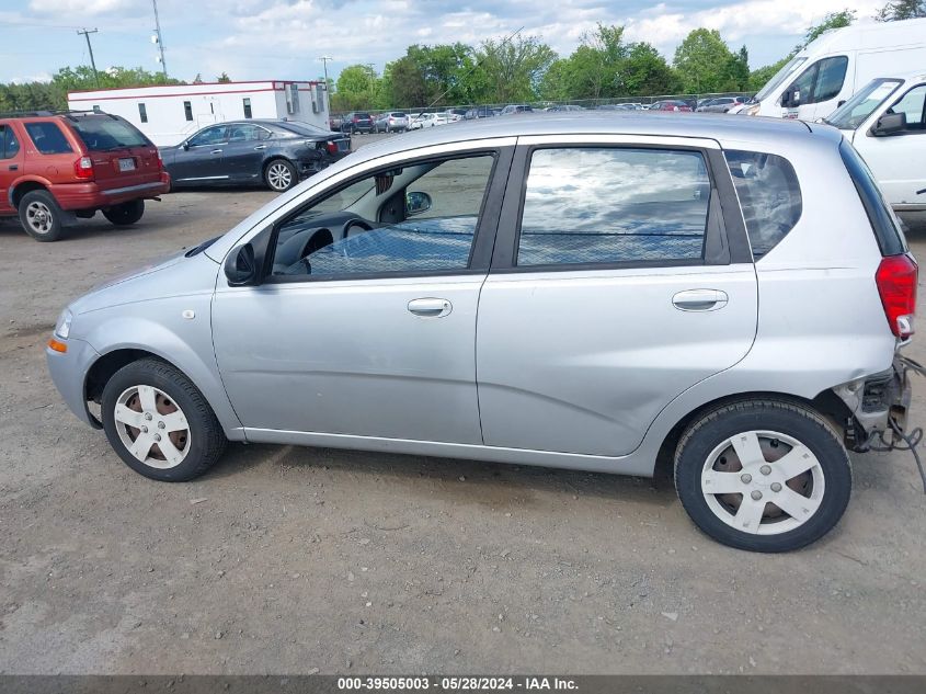 2006 Chevrolet Aveo Special Value VIN: KL1TD66606B672340 Lot: 39505003