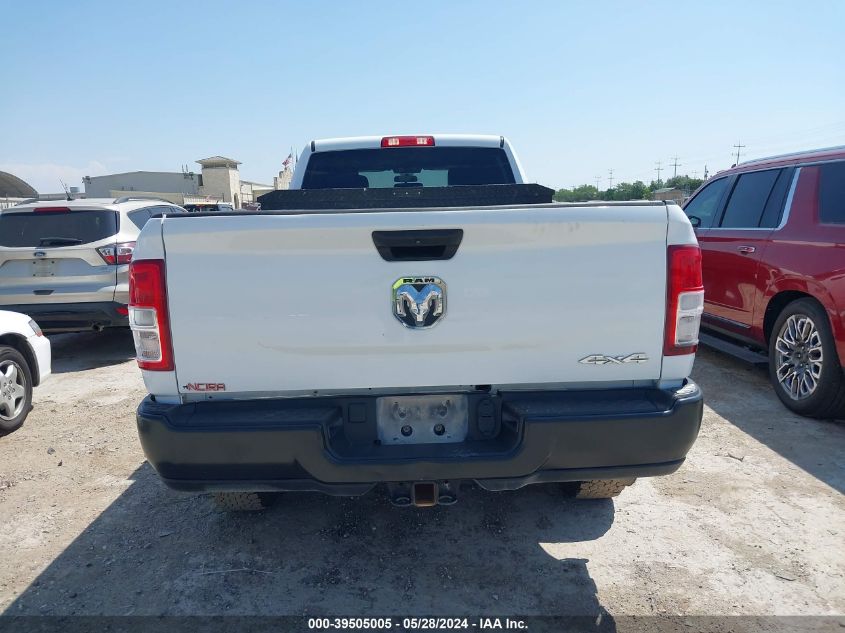 2022 Ram 2500 Tradesman 4X4 8' Box VIN: 3C6UR5HJ2NG155001 Lot: 39505005