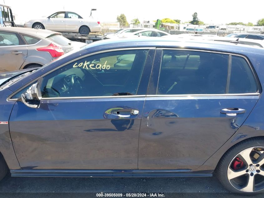 2016 VOLKSWAGEN GOLF GTI S 4-DOOR - 3VW4T7AU7GM039935