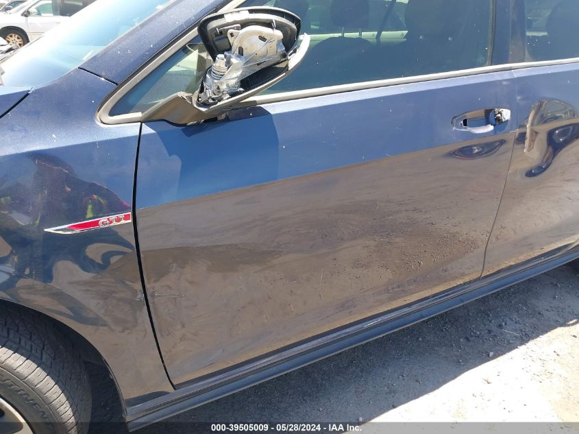 2016 VOLKSWAGEN GOLF GTI S 4-DOOR - 3VW4T7AU7GM039935