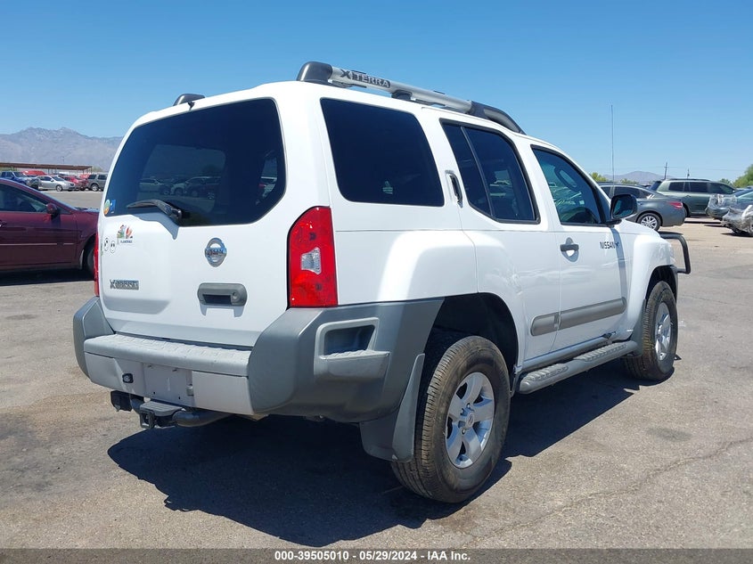 2011 Nissan Xterra S VIN: 5N1AN0NW6BC504598 Lot: 39505010