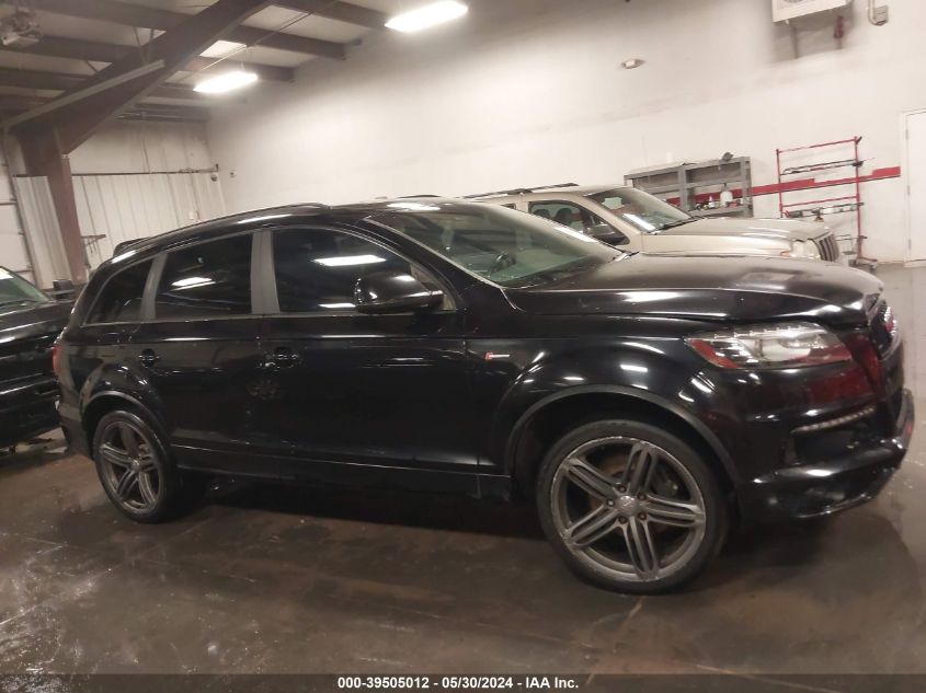 2013 Audi Q7 3.0T S Line Prestige VIN: WA1DGAFE3DD007992 Lot: 39505012